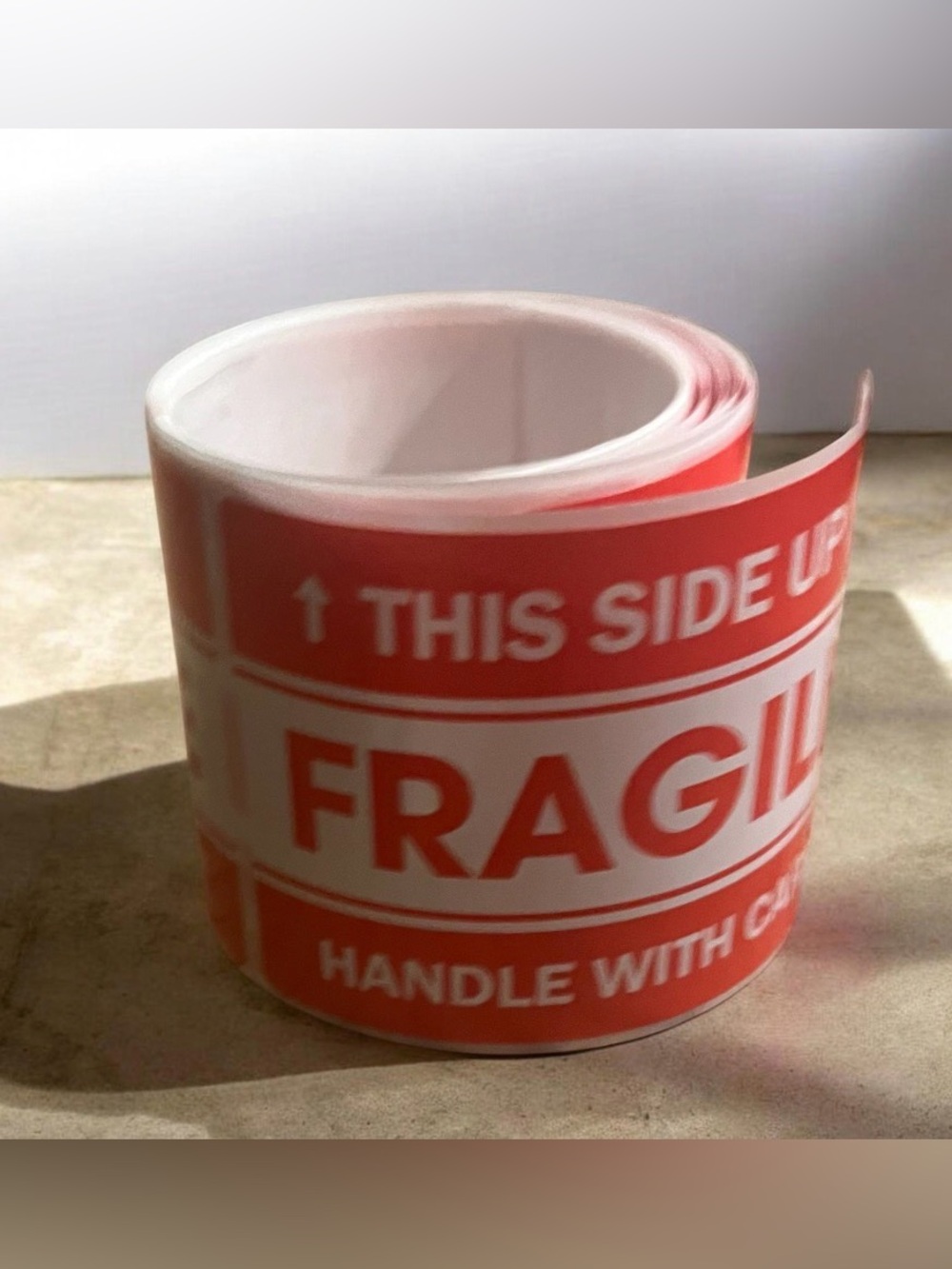 Set of (30) 3” by 2” FRAGILE Stickers